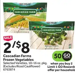 Stop&Shop Cascadian Farms Frozen Vegetables offer