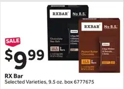 Stop&Shop RX Bar offer