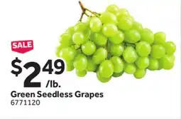 Stop&Shop Green Seedless Grapes offer