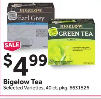 Stop&Shop Bigelow Tea offer