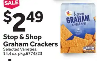 Stop&Shop Stop & Shop Graham Crackers offer
