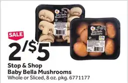 Stop&Shop Stop & Shop Baby Bella Mushrooms offer