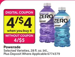 Stop&Shop Powerade offer
