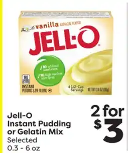 Weis Markets Jell-O Instant Pudding or Gelatin Mix offer