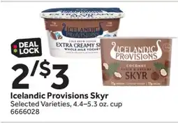 Stop&Shop Icelandic Provisions Skyr offer