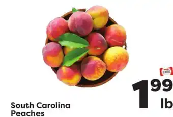 Weis Markets South Carolina Peaches offer
