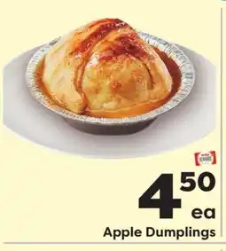 Weis Markets Apple Dumplings offer