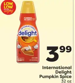 Weis Markets International Delight Pumpkin Spice offer