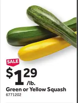 Stop&Shop Green or Yellow Squash offer