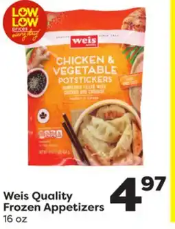 Weis Markets Weis Quality Frozen Appetizers offer