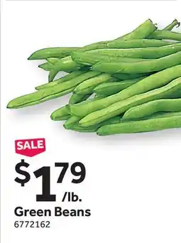 Stop&Shop Green Beans offer