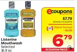 Weis Markets Listerine Mouthwash offer