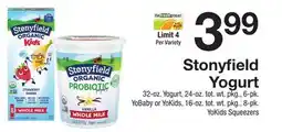 The Fresh Grocer Yogurt offer