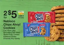 The Fresh Grocer Chips Ahoy! Cookies offer