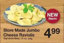 The Fresh Grocer Store Jumbo Cheese Raviolis offer