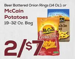 DeCicco & Sons McCain Potatoes 19-32 Oz. Bag offer
