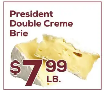 DeCicco & Sons President Double Creme Brie offer