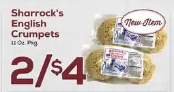 DeCicco & Sons Sharrock's English Crumpets offer