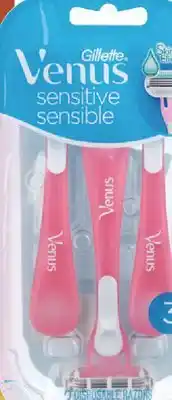 CVS Gillette or Venus disposable razors 3-4 ct offer