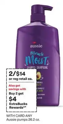 CVS ANY Aussie pumps 26.2 oz offer