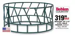 Blain's Farm & Fleet BEHLEN 45 X 8' 2-PC. BALE FEEDER offer