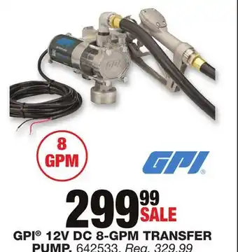 Blain's Farm & Fleet GPI 12V DC 8-GPM TRANSFER PUMP offer