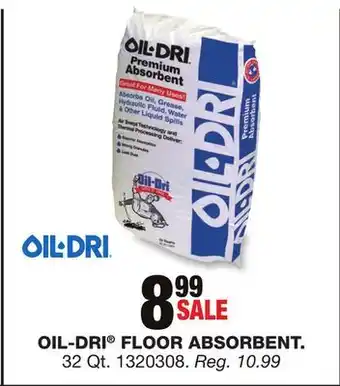 Blain's Farm & Fleet OIL-DRI FLOOR ABSORBENT offer