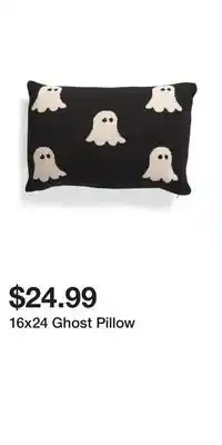TJ Maxx 16x24 Ghost Pillow offer