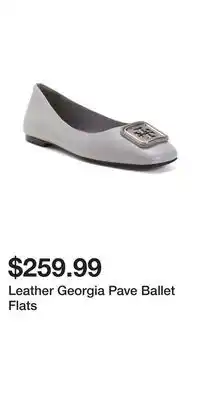 TJ Maxx Leather Georgia Pave Ballet Flats offer