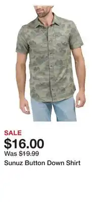 TJ Maxx Sunuz Button Down Shirt offer
