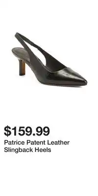 TJ Maxx Patrice Patent Leather Slingback Heels offer