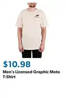 Sam's Club Men's Licensed Graphic Moto T-Shirt offer