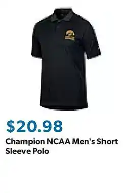 Sam's Club Champion NCAA Men's Short Sleeve Polo offer