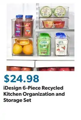 Sam's Club iDesign 6-Piece Recycled Kitchen Organization and Storage Set offer