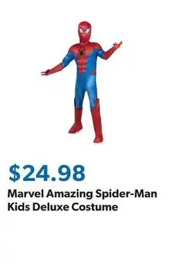 Sam's Club Marvel Amazing Spider-Man Kids Deluxe Costume offer