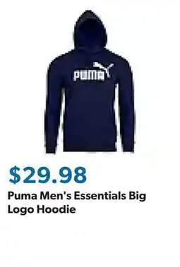 Sam's Club Puma Men's Essentials Big Logo Hoodie offer