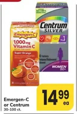 ACME Emergen-C or Centrum offer
