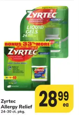 ACME Zyrtec Allergy Relief offer