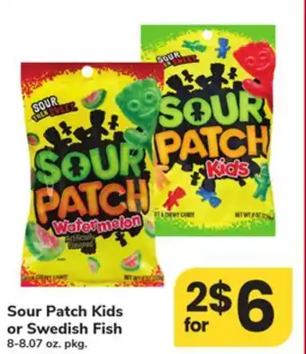 ACME Sour Patch Kids or Swedish Fish offer