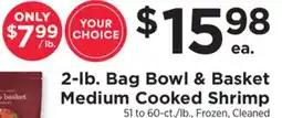 ShopRite 2-lb. Bag Medium Cooked Shrimp offer