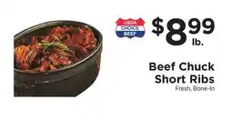 ShopRite Beef Chuck Short Ribs offer