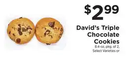 ShopRite Triple Chocolate Cookies offer