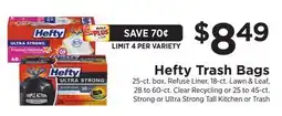 ShopRite Trash Bags offer