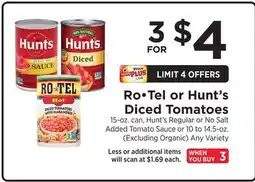 ShopRite Diced Tomatoes offer