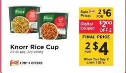ShopRite Rice Cup offer