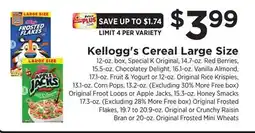 ShopRite Cereal Large Size offer