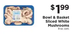 ShopRite Sliced White Mushrooms offer