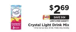 ShopRite Drink Mix offer