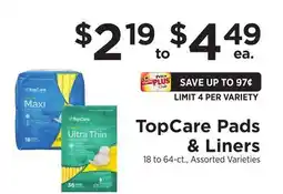 ShopRite Pads & Liners offer