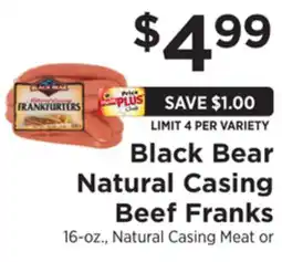 ShopRite Natural Casing Beef Franks offer